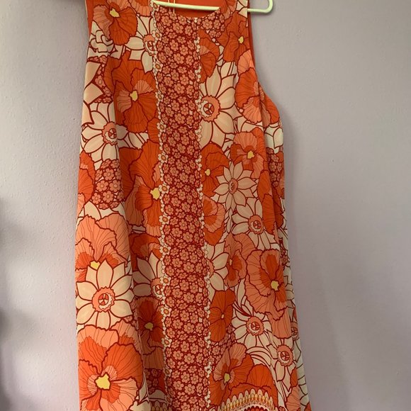 Max Studio Sleeveless Floral Dress NWT - Picture 2 of 5